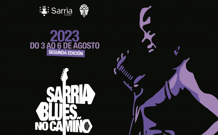  Presentación do novo cartaz do Sarria Blues no Camiño 2023